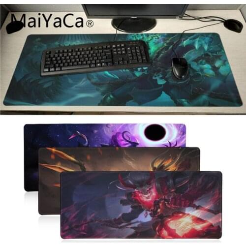 MaiYaCa High Quality Thresh LoL artwork Customized laptop Gaming mouse pad Keyboard Smooth mouse pad for lol dota2 cs gamer