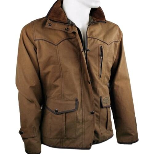 Womens hunting jacket waxed cotton jacket female outdoor rain