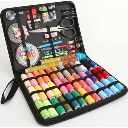 193pcs/set Sewing Kits DIY Multi-function Storage Box Set For Embroidery Thread Hand Quilting Stitching Sewing Accessories