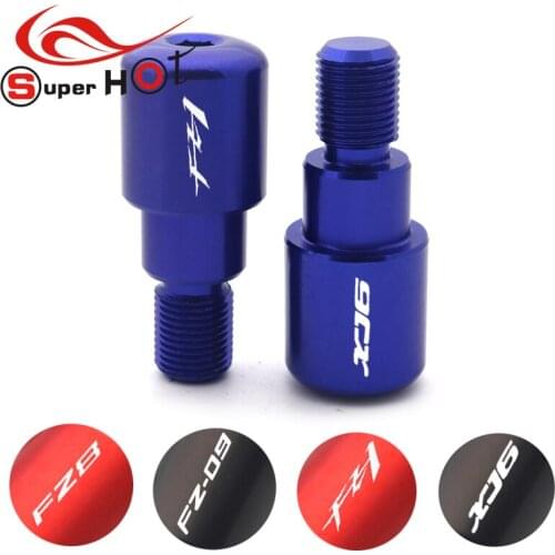Motorcycle Accessories CNC Aluminum Hand Bar Ends for YAMAHA FZ1N/S FZ8 XJ6 FZ09 FZ-09 FZ1 Handlebar Grips Plug Slider