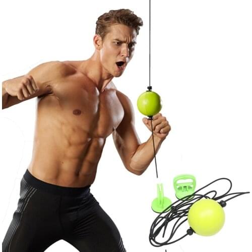 Boxing Quick Puncher Reflex Ball Boxing Speed Ball For Muay Thai MMA Fitness Training For Sports Professional Fitness Equipment