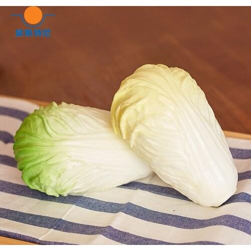 High imitation fake artificial baby Chinese cabbage&plastic fake simulated artificial baby Chinese cabbage vegetable model