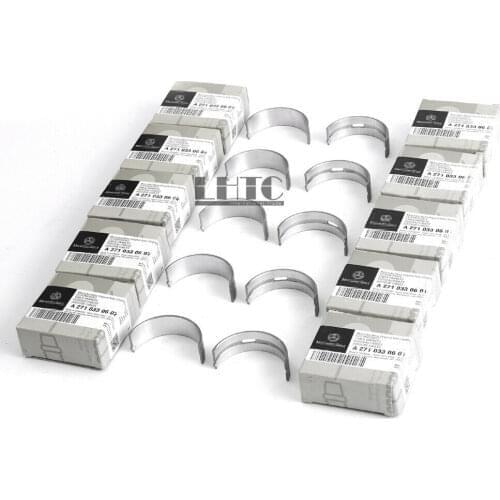 10pcs Main Bearing Shells Set For Mercedes-Benz C180K C200 CGI CLK200K E200K Kompressor W203 W204 W211 W212 R171 R172 M271 1.8L