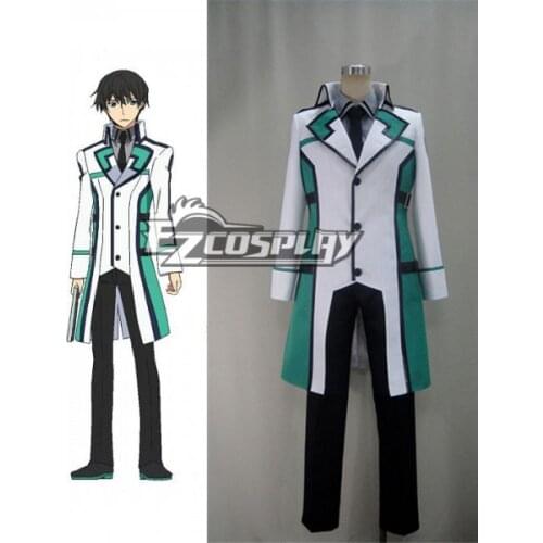 Mahouka Koukou no Rettousei/The Irregular at Magic High School Shiba Tatsuya Adult Halloween Suit Cosplay Costume E001