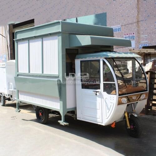 Mobile Kitchen Mini Food Cart Hot Dog Stand Gelato Cart Milk Waffle House Electric Sushi Food Truck
