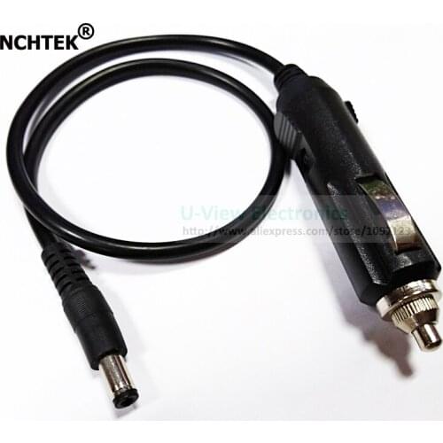 NCHTEK 18AWG DC 5.5*2.1mm Male to Car Cigarette Lighter Male Plug Power Supply Cable About 50CM/Free Shipping/2PCS