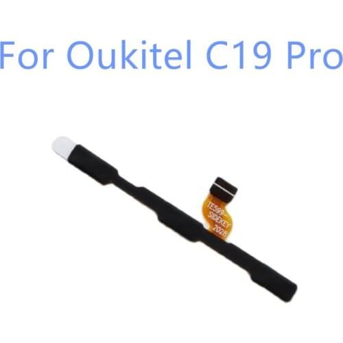 New Oukitel C19 Pro Smart Phone Power on/off+ Volume FPC Key Up Down Side Button FPC Cable