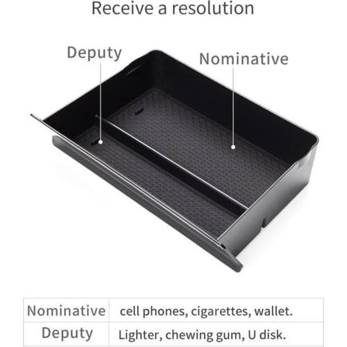 Center Console Organizer Storage Holder for Tesla Model X/S Car Accessories