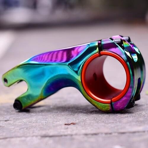 Bike Stem Riser Stem Aviation aluminum alloy MTB Road Bike 31.8mm Angle -17degreex70mm Bicicleta Tallo Bicicleta potencia