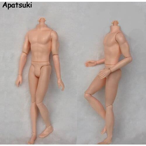 26cm 14 Movable Jointed Doll Body For Boy Doll Ken 1/6 Male MAN Naked Body Prince Ken Nude Doll DIY Learning Kids Toys