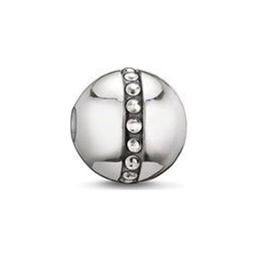 Silver Plated Straight-lined Beads, Fashion Thomas Style DIY Karma Beads Making Ts Jewelry Fit Bracelets Necklace for Women Men
