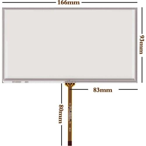 New 6.9 Inch Touch Screen resistor, touch screen, industrial touch glass screen