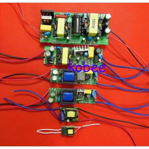 3W,10W,20W,30W,50W,100W High Power Driver Supply 85-265 V Constant Current LED Light Chip Lamp