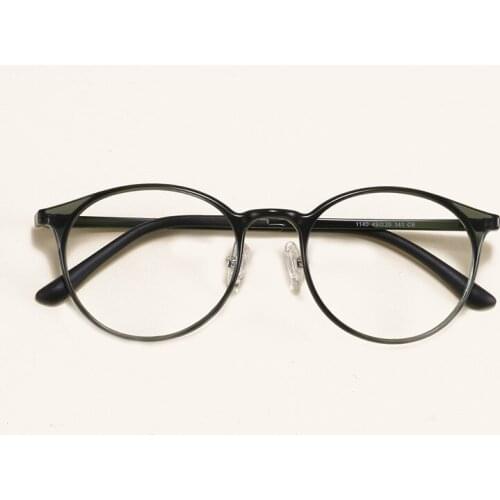 Ultra Light Korean Version Tungsten Carbon Plastic Steel Myopia Spectacle Frame for Men and Women