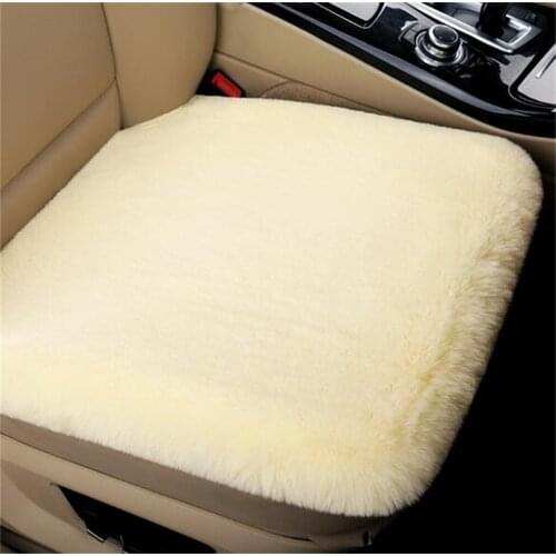 4 Colors Universal Car Winter Warm Seat Cover Cushion Winter Front Rear SUV Vehicle Protective Pad Covers
