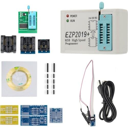 ATDIAG ezp 2019 EZP2019 High-Speed USB SPI Programmer+7dapters Support 24 25 93 EEPROM 25 Flash Bios Chip