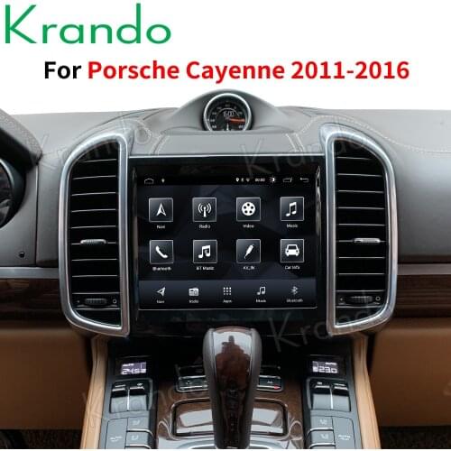 Krando Android 10.0 8.4''/10.4"verticial screen car radio gps for Porsche Cayenne 2011-2016 radio player navigation BT