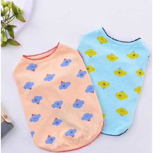 Dog Vest Cat Shirt Summer Pet Clothing Puppy Coat Yorkie Yorkshire Pomeranian Poodle Bichon Schnauzer Pug French Bulldog Clothes