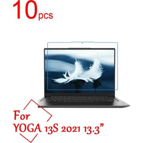 10pcs Ultra Clear/Matte/Nano Anti-Explosion Tablet Screen Protector for Lenovo Yoga 13S 2021 13.3" Laptop LCD Protective Film