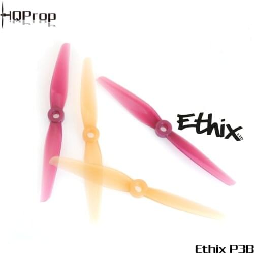 2Pairs HQPROP Ethix P3B Peanut Butter & Jelly 5130 5.1X3 2-Blade PC Propeller for FPV Racing Toothpick Mini Long Range Drones
