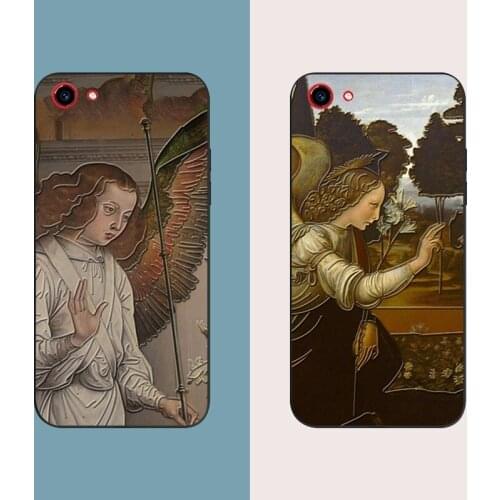 3D Relief Silicone Case For Vivo V5 Lite V7 Plus V9 Oil Painting Back Cover For Vivo Y66 Y67 Y75 Y79 Y81 Y83 Pro Y85