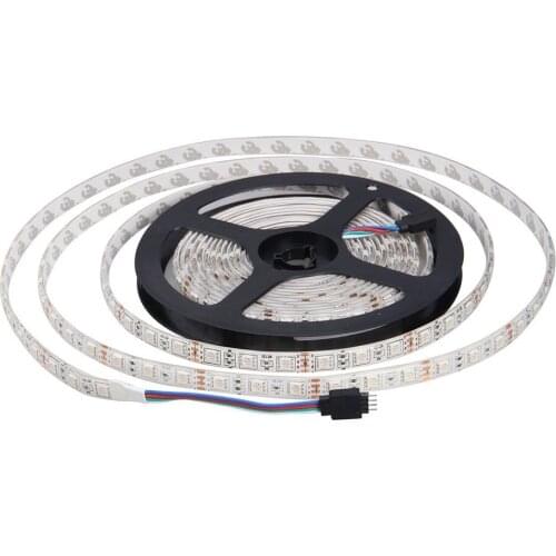 5050 5M LED Strip 12V SMD Flexible light 60led/m outdoor waterproof warm / white/red/green/blue string string