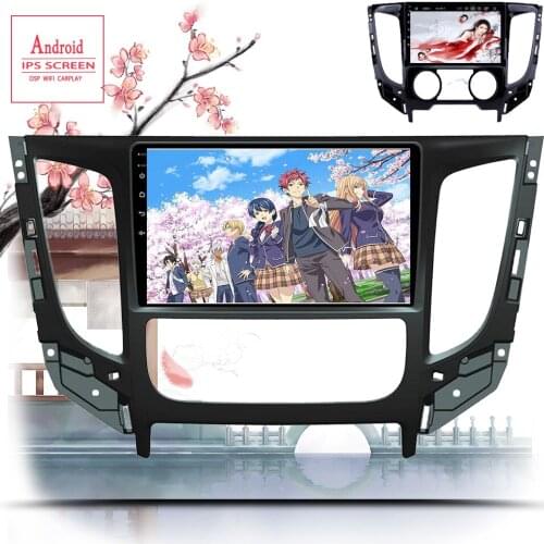 6G+128G Android 10.0 For Mitsubishi L200 5 2015 - 2019 Car Radio Multimedia Video Player Navigation GPS 2 din dvd No CD Slo