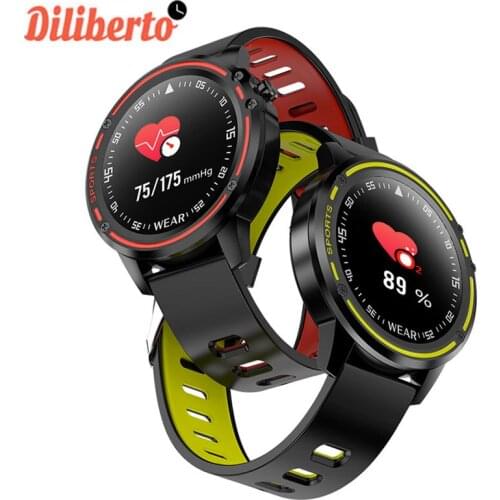 Diliberto L8 Smart Watch Men IP68 Waterproof SmartWatch with ECG PPG Blood Pressure Heart Rate Sports Fitness Bracelet Watch