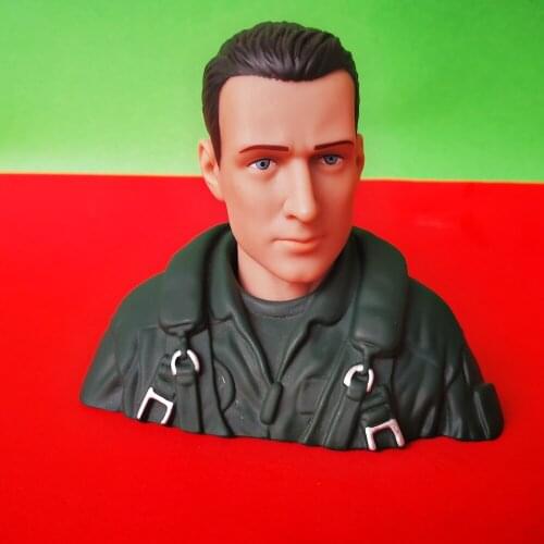 Figure Pilot Toy Model for turbine jet RC gasoline air Plane RC hobby head rotatable