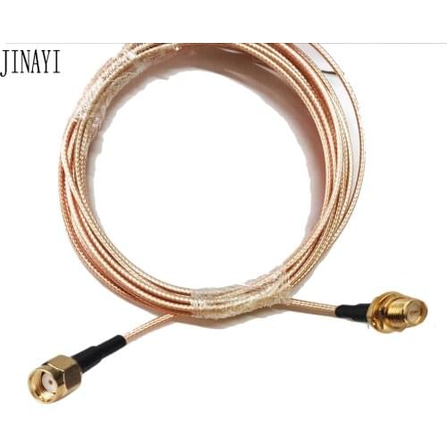 RP-SMA Female Jack to RP-SMA Male Plug Jumper Pigtail Cable 50-1.5 RG316 1m 3m 10m