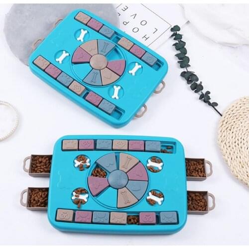 Dog Puzzle Toy Creative Leaking Food ABS Non-slip Food Dispensing Toy Pet Non-slip Food Dispensing Toy Feeders