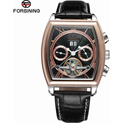 FORSINING Mechanical Watch montre homme Men Skeleton Watches Military Army Clock Sport Skeleton Mens Business Wristwatch Luxury