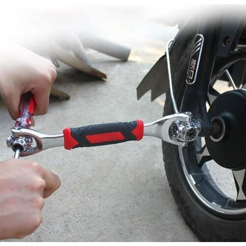 Mintiml™ Eight-in-one multi-function wrench Chrome Chrome Steel Quenching