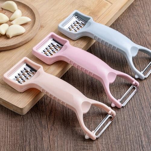 Multifunctional fruit peeler Vegetable shredder Grater Home Vegetable cutter Garlic masher kitchen accessories
