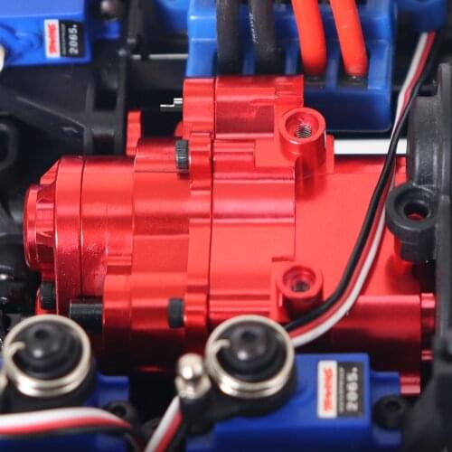 Car Model Toys Parts Metal Central Gearbox Housing Kit Alloy Car Toys Parts Aluminum Alloy For 1/10 RC Crawler TRX4