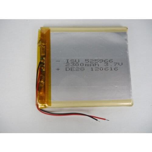 Polymer lithium battery large capacity lithium battery 525966P 3.7V 2300mAh Tablet PC battery MID