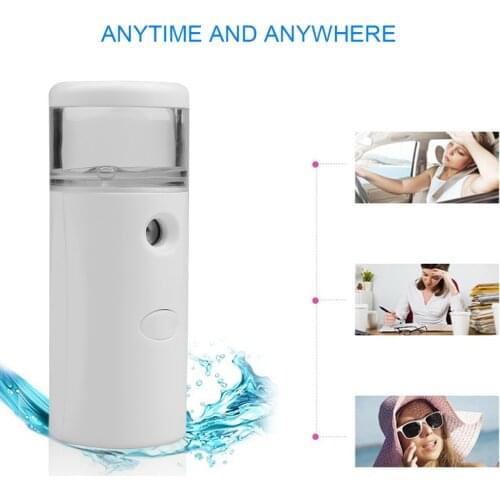 Mini Portable Nano Ultrasonic Facial Steamer USB Moisture Meter For Home Car Office Fogger Extensions Sprayer Air Humidifier