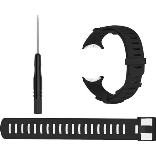 Watch Strap for Suunto D6 Dive/ D6i Smart Watch Spare Parts Replacement Wrist Strap Soft Silicone Watchband