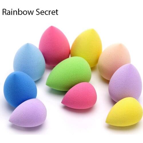 Rainbow Secret 1 Pcs Foundation Sponge Facial Makeup Sponge Cosmetic Puff Beauty Powder Puff Make Up Sponge