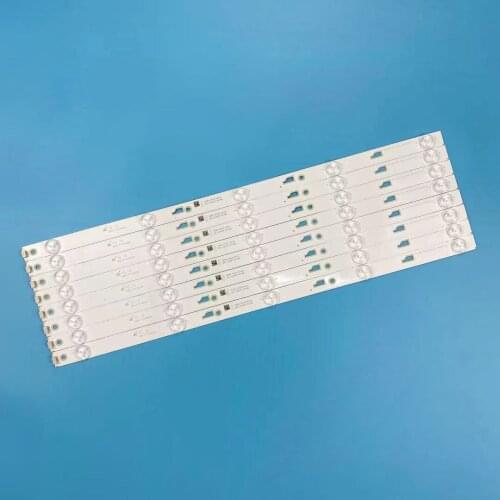 LED Backlight strip 5 lamp For Hitachi 49D1600 8*5 49E301 49U3600C 49L510U18 49HR332M05A0 V3 V4 4C-LB490T-HR4 YH1 YH7 YHJ