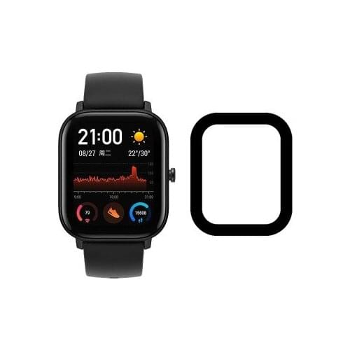 Film For Xiaomi Amazfit GTS Screen Protector Fiberglass ultra-thin Protective Film full Cover HD TPU For accessories