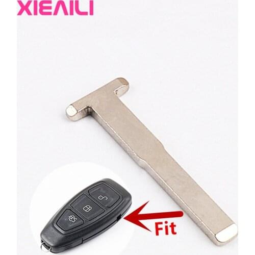 XIEAILI 50Pcs OEM Blank Uncut Remote Smart Key Blade For Ford Mondeo/Focus S567