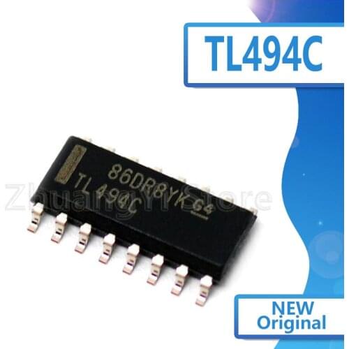 10pcs/lot The new TL494 TL494C TL494CDR switching power supply integrated chip IC patch SOP16
