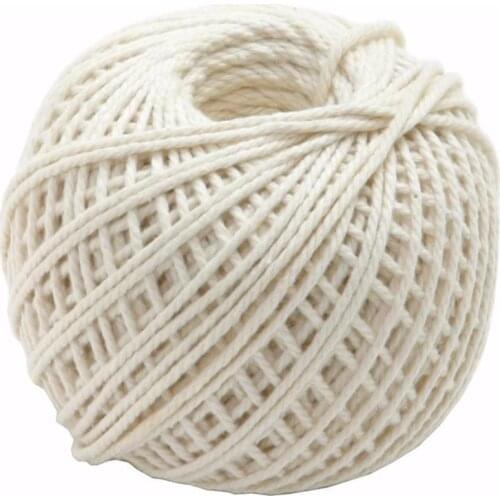 110-feet Cooking Tools Butchers Cotton Twine Meat Prep Trussing Turkey Barbecue Strings Meat Sausage Tie Rope Cord Drop Ship
