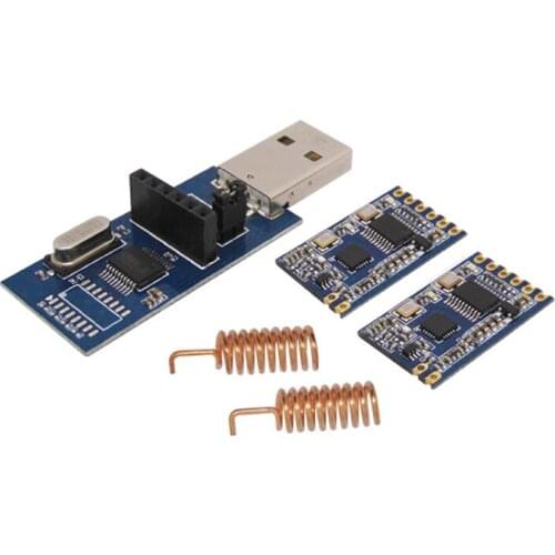 2PCSArduino Uno Wireless RF Data Transceiver Module+Antenna+Bridge SV610 Transmitter and Receiver in 915MHz For Remote Telemetry