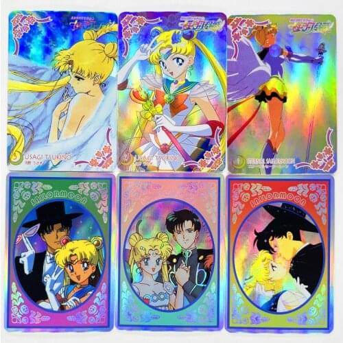 35pcs/set Sailor Moon Toys Hobbies Hobby Collectibles Game Collection Anime Cards