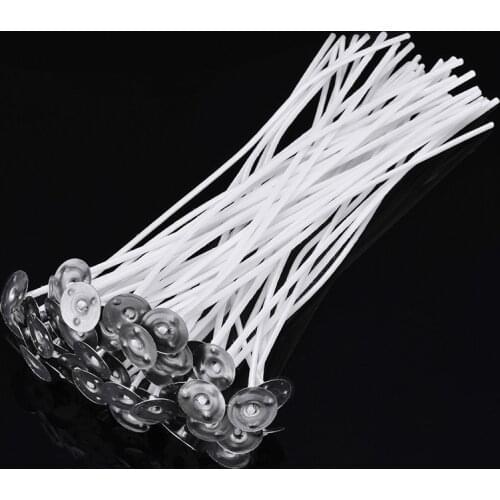 50Pcs 15cm Quality Cotton Candle Wick Smokeless Wick Candle Light Making Birthday Christmas DIYCandle Accessories