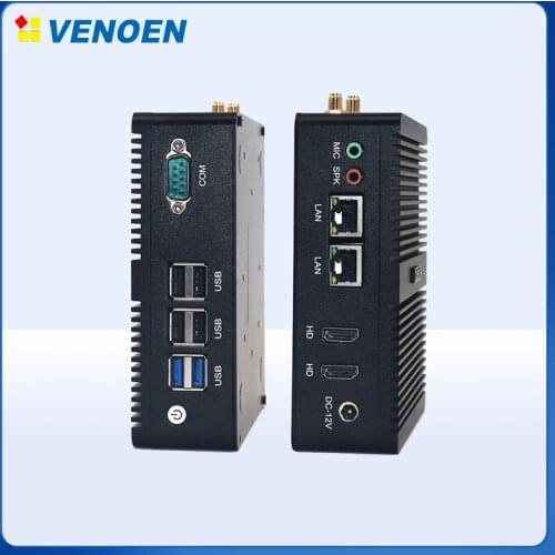 Cheap Quad Core Mini PC Celeron N3160 J3160 J1800 J1900 Windows 10 Pro Dual LAN Mini ITX computer RS232 COM PC NUC TV box unbunt