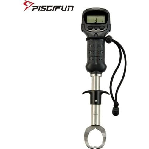Piscifun Electronic Fishing Gripper Tackle Waterproof Digital Scale Stainless Steel Clip Fish Grabber Pliers Holder (No Battery)