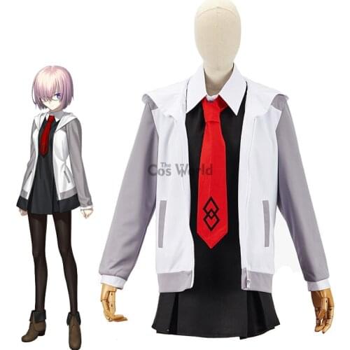FGO Fate Grand Order Shielder Matthew Kyrielite Coat Jacket Shirt Dress Uniform Outfit Anime Cosplay Costumes